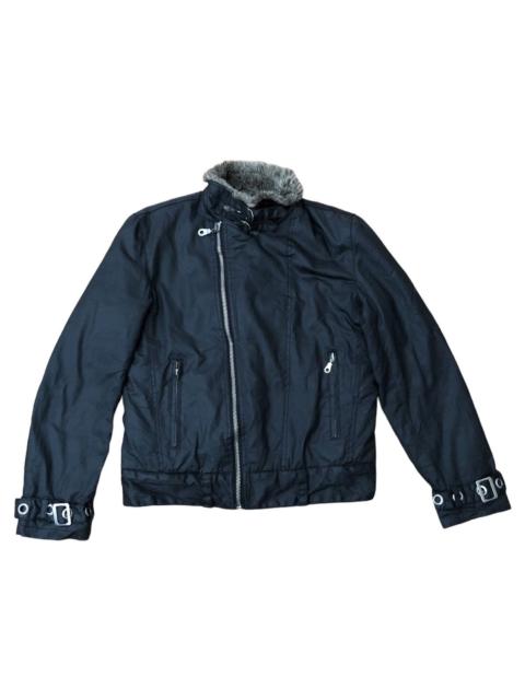 Other Designers If Six Was Nine × Japanese Brand × Le Grande Bleu (L.G.B.) - ‼️NEED GONE‼️ VtgTRIXY Fur PU Leather Jacket