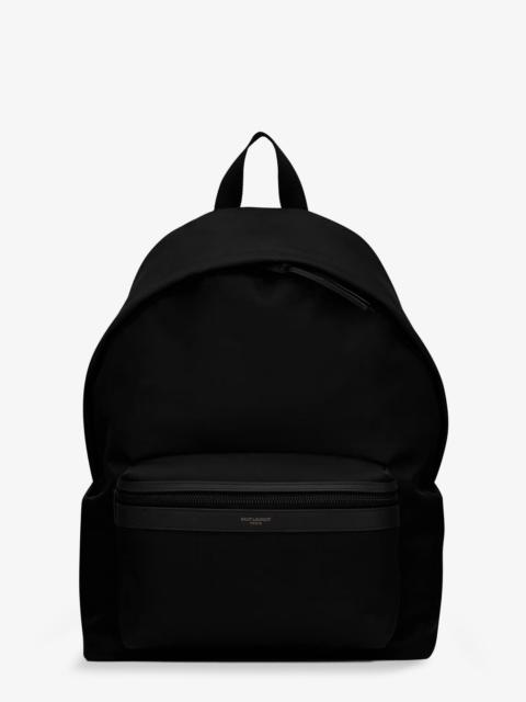 SAINT LAURENT Saint Laurent Econyl® City Backpack