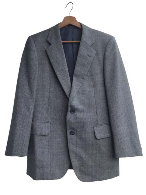 Other Designers Vintage Burberrys Plaid Wool Blazer
