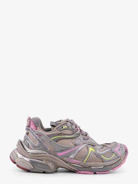 BALENCIAGA Balenciaga Runner 2 nylon low-top sneakers with leat (IT 37)