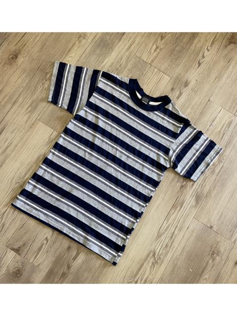 Other Designers Vintage - Vintage 90s Super Yarn SAS Striped T shirts