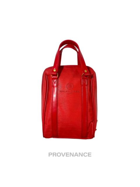 Balenciaga X Dunlop Clamshell Small Tote Bag - Red
