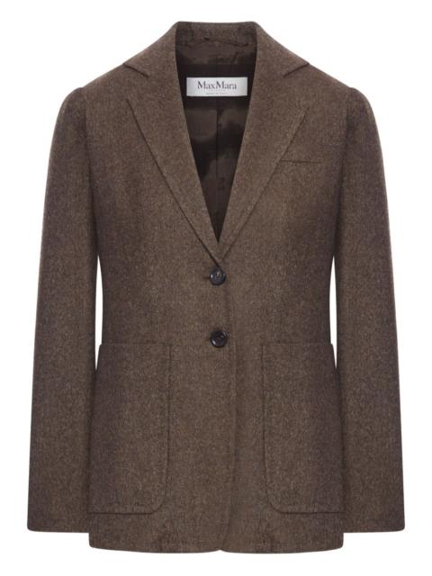 Max Mara buttoned patch-pocket jacket