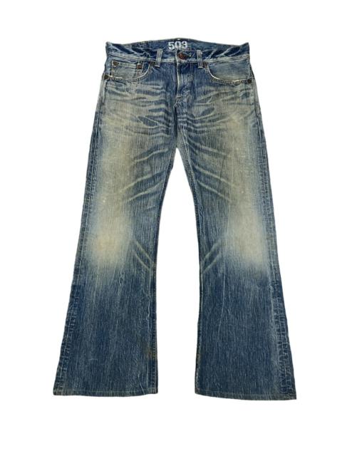 Other Designers If Six Was Nine - FLARED💥EDWIN 503 DISTRESSED DENIM PANT