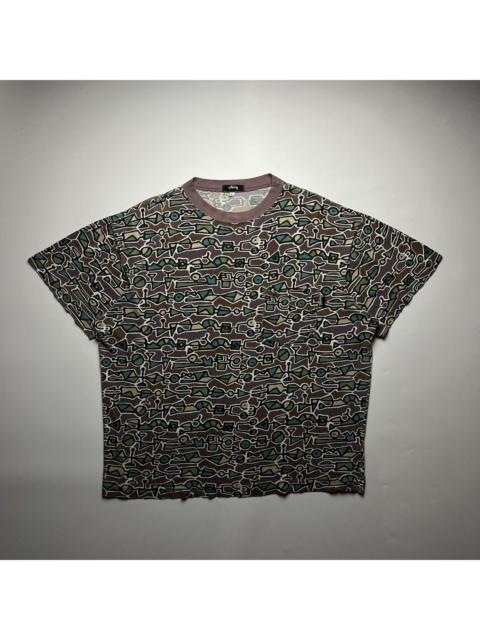 Stüssy Vintage 1980’s Stüssy TomTom All-Over Print Pocket Tee