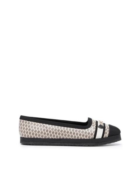 FERRAGAMO Ferragamo Womens Black Ballerinas Flats