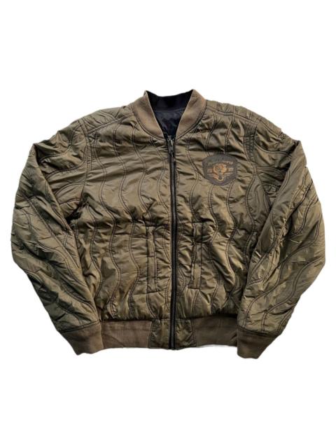 Diesel VERY RARE VINTAGE JACKET DIESEL RIDE HARD REVERSIBLE BOMBER