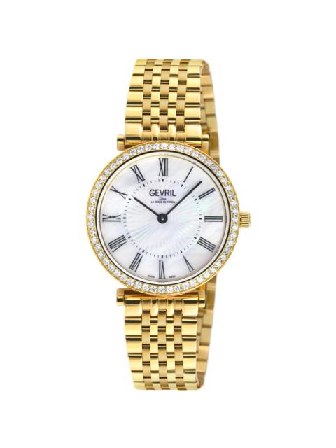 Other Designers Gevril Atelier 57 Mother of Pearl Dial Ladies Watch 15221B