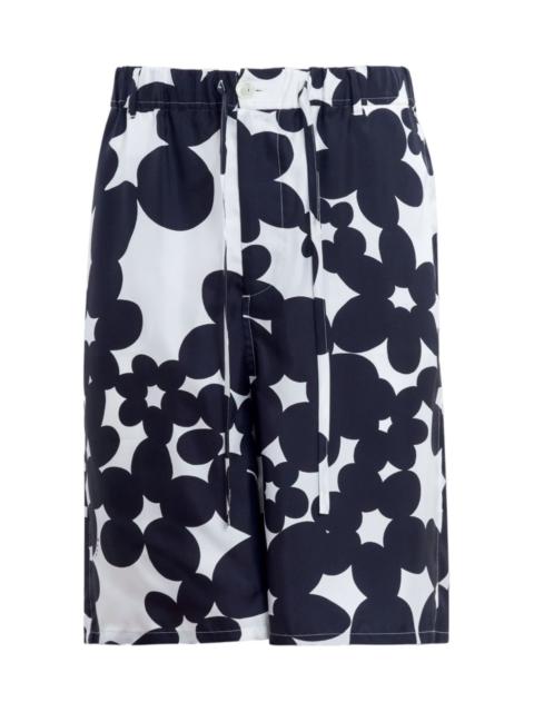 Marni FLORAL-PRINT SHORTS