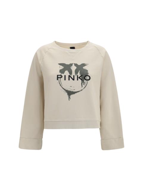 PINKO Pinko Neves Sweatshirt Multicolor Beige/Verde
