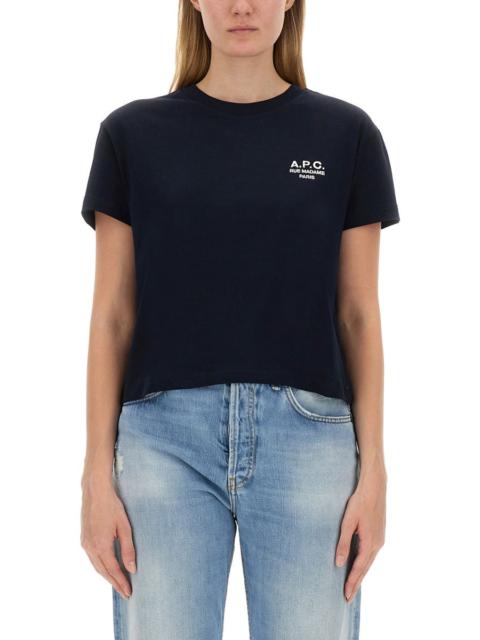 A.P.C. A.P.C. Women T-Shirt With Logo