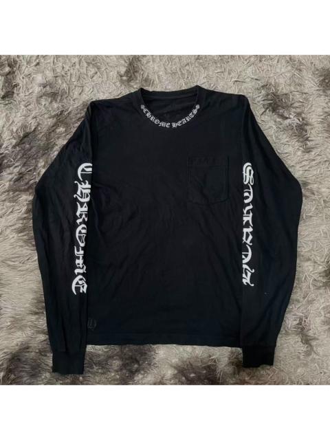 Chrome Hearts Chrome Hearts double-arm Sanskrit logo long-sleeved shirt