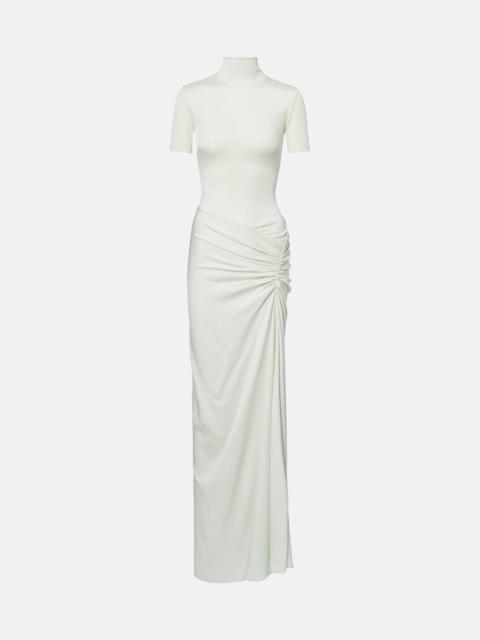 CHRISTOPHER ESBER Fusion ruched gown