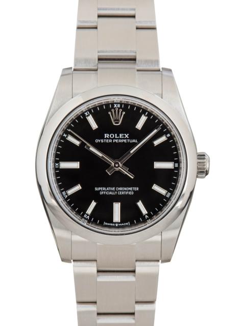 Rolex Oyster Perpetual Black 124200