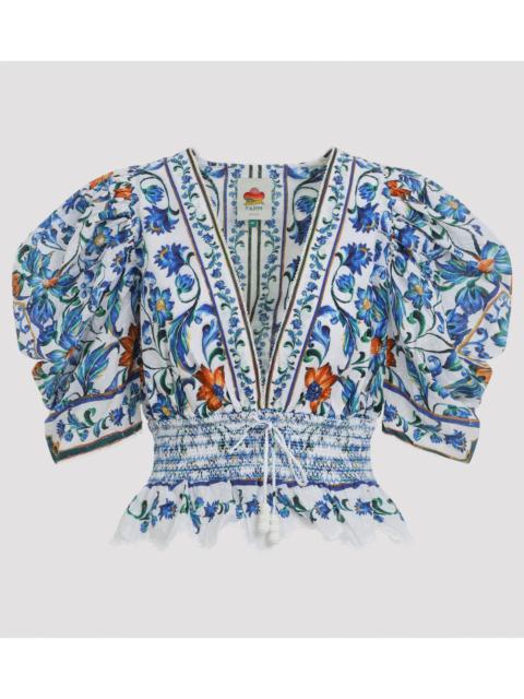 FARM RIO Farm Rio Cotton Blouse