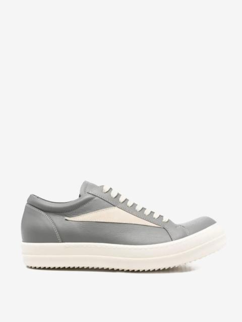 RICK OWENS - Men Leather Vintage Sneaks