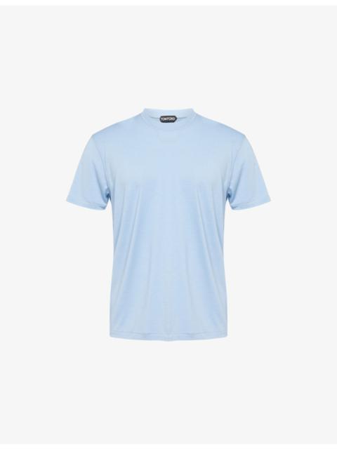 TOM FORD Crewneck Regular-Fit Cotton-Blend T-Shirt