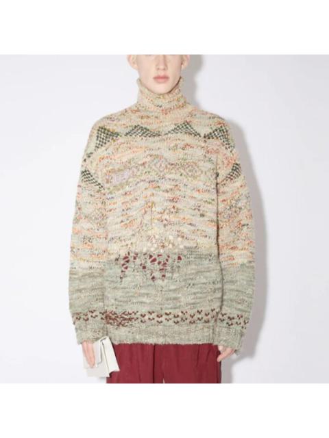 Acne Studios BNWT SS23 ACNE STUDIOS DECONSTRUCTED SWEATER L