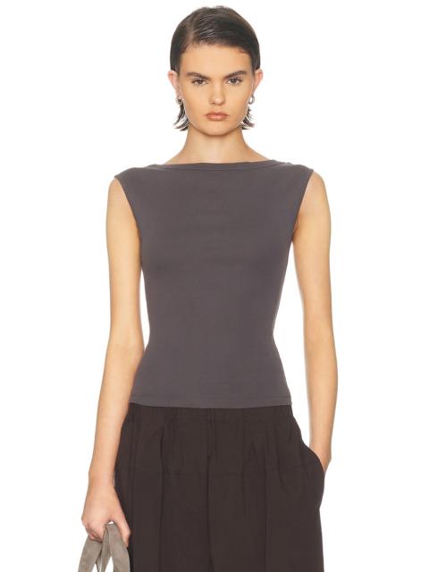 ST. AGNI Organic Cotton Ballerina Top