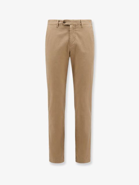 Other Designers Pt Torino Master Fit Style Stretch Cotton Trousers