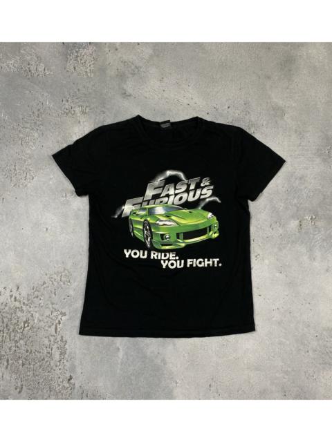 Other Designers Vintage - Fast & Furious you ride you fight t shirt vintage Rare