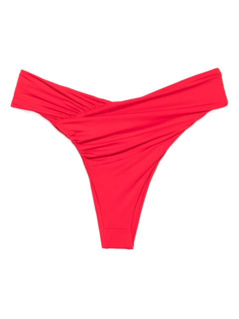 MAGDA BUTRYM twisted-waist bikini bottoms