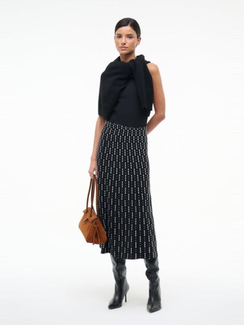 STAUD STAUD LENA SKIRT BLACK GEO