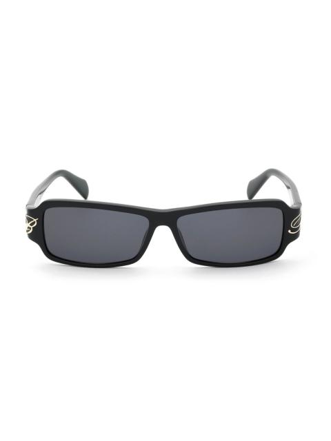 Blumarine ACETATE SUNGLASSES WITH RECTANGULAR SHAPE
