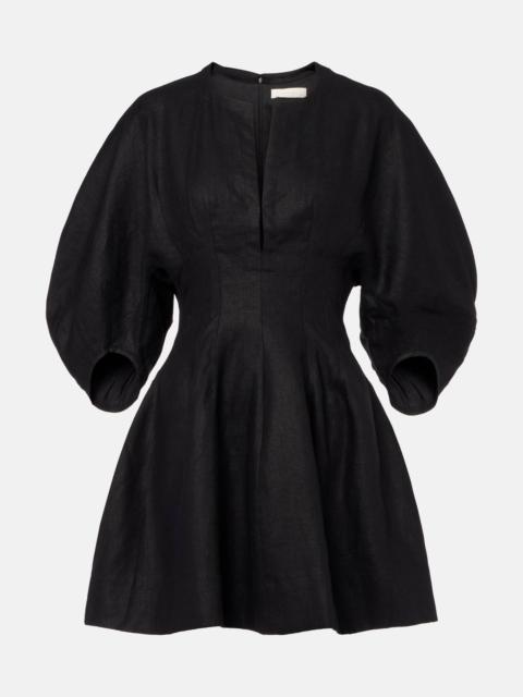 FAITHFULL Soleil linen minidress