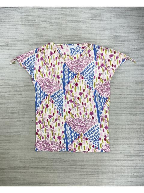 Other Designers Issey Miyake × Tsumori Chisato × Vintage - Tsumori Chisato By Issey Miyake Floral Axolotl Wolf Dress