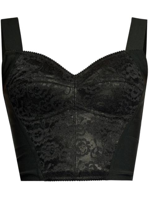 Dolce & Gabbana Dolce & Gabbana Women Corset With Lace Edge