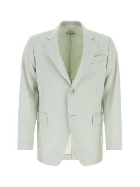 Lanvin Lanvin Man Mint Green Wool Blazer