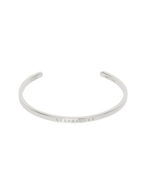 MM6 Maison Margiela Numeric Minimal Signature Cuff Bracelet