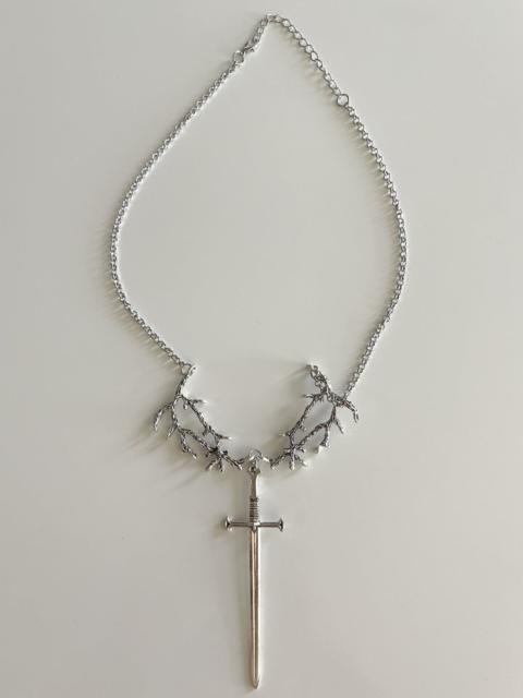 Other Designers STEAL! Vintage 2000s Tree Branch Sword Necklace