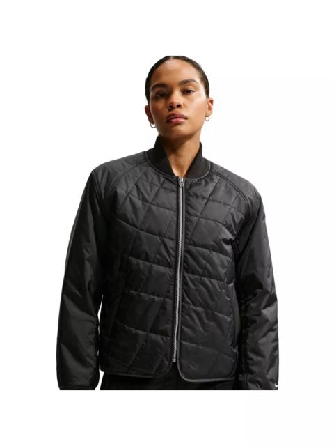 Nike Women's Sportswear Loose Quilted Jacket -Black