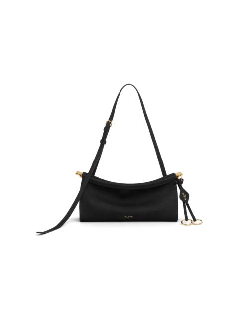 Alaïa Le Click Small Leather E/W Shoulder Bag black