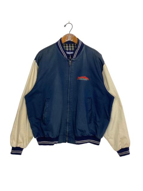 Other Designers Vintage - Rare‼️ Vtg King Louie Station Casino St Charles Bomber Usa