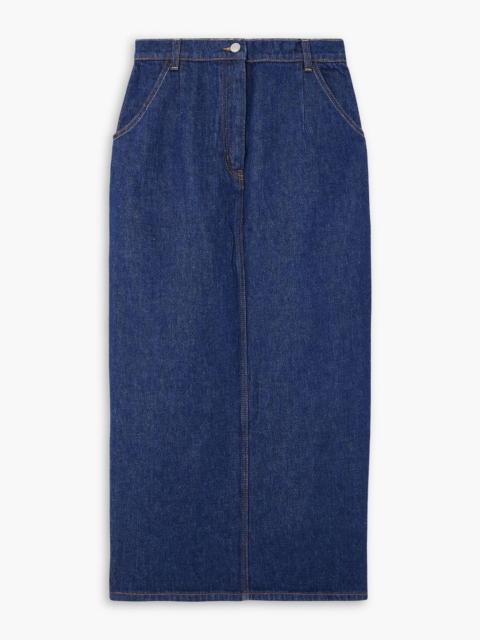 MAGDA BUTRYM Denim midi skirt