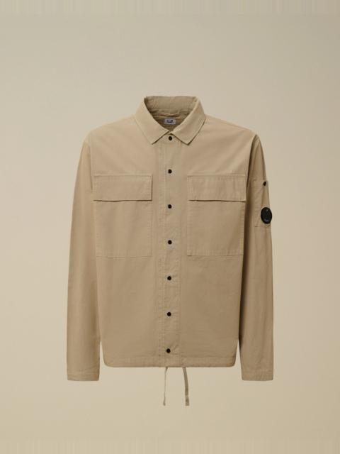 C.P. Company Microreps Peached Lens Button Overshirt