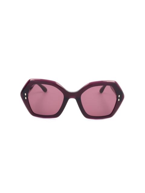 Isabel Marant Isabel Marant Ladies Purple Geometric Sunglasses IM-0107/G/S