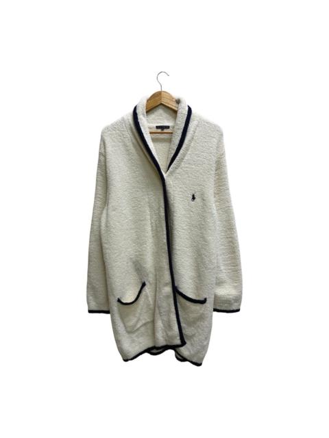 Ralph Lauren Vintage Ralph Lauren Fleece Cardigan Cream Sherpa Knit