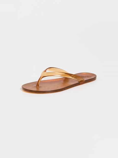 ANCIENT GREEK SANDALS Jelly Flip Flops