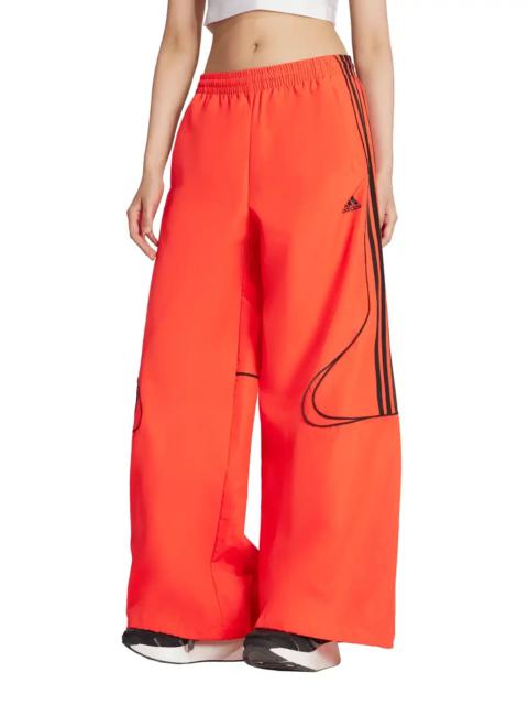 adidas Teamgeist Adicolor Oversized Woven Track Pant W "Lucid Red"