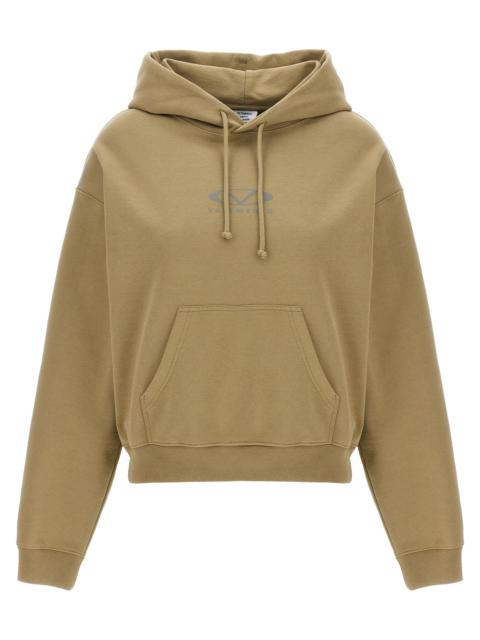 VETEMENTS Oval Logo Sweatshirt Beige