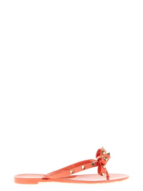Valentino Valentino Garavani 'Rockstud' thong sandals