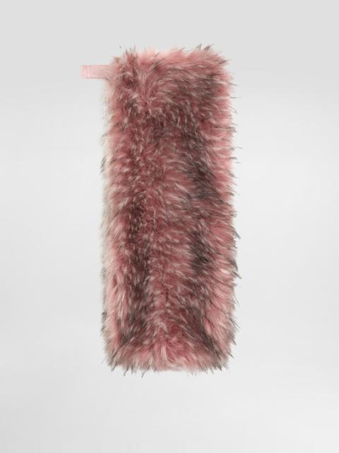 Dolce & Gabbana Faux fur muff