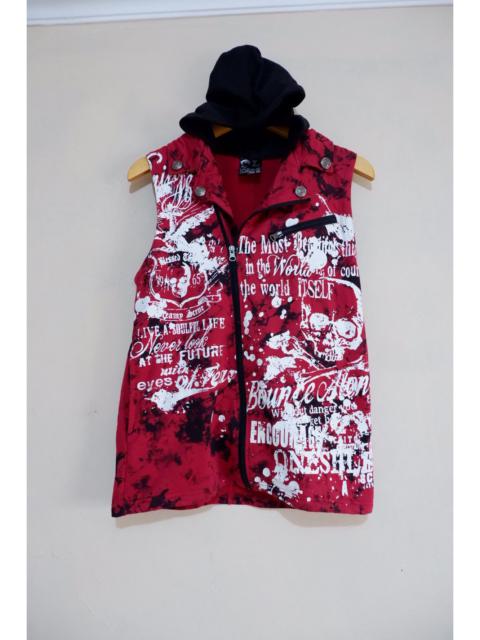 Japanese Brand - The Clash Heads Seditionaries Vest Hoodie