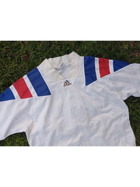 adidas VTG 90s Adidas 1992 France 🇨🇵 Plain Template World Cup Jersey ⚽