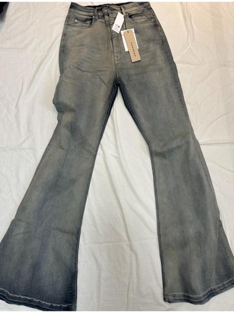 Rick Owens Rick Owens Bolan Distressed Bell-Bottom Jeans