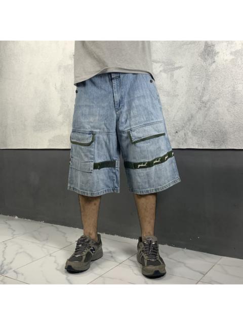Other Designers Marithe + Francois Girbaud - Girbaud Baggy Jorts Denim Short Pants Multi Pocket